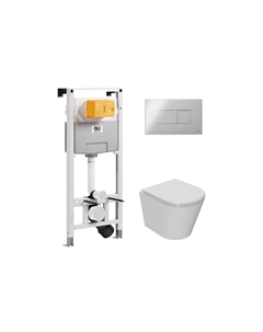 Инсталляция с унитазом и панелью POINT 879235pKA00+PN41061 Point