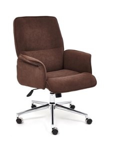 Компьютерное кресло Кресло YORK флок коричневый 6 Tetchair