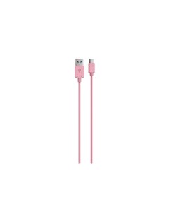 Дата кабель USB micro USB розовый УТ000009489 Red line