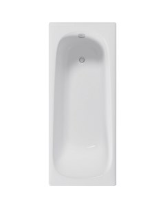 Чугунная ванна Continental 150x70 DLR230612 без отверстий под ручки и антискользящего покрытия Delice