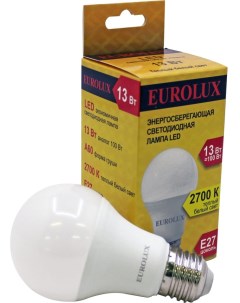 Лампа светодиодная Eurolux E27 13Вт Ресанта