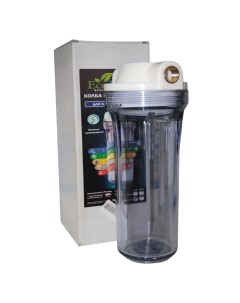 Предфильтр для холодной воды прозрачный 1 Slim 10 Ecofilter