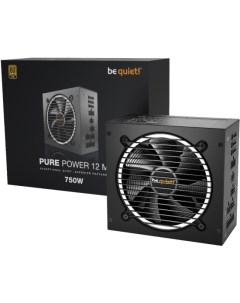 Блок питания 750 Вт ATX PURE POWER 12 M 120 мм 80 Plus Gold BN343 Be quiet!