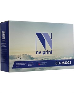Картридж лазерный NV CLTM409SM CLT M409S пурпурный 1000 страниц совместимый для Samsung CLP 310 315  Nv print