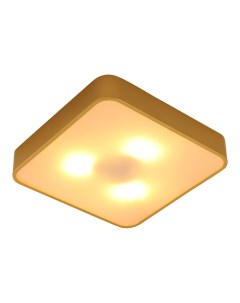 Светильник потолочный Cosmopolitan E27 40 Вт 4 кв м золото IP20 A7210PL 3GO Arte lamp
