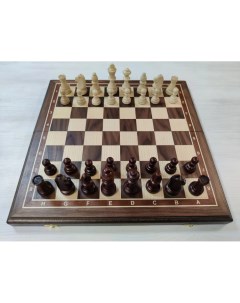 Шахматы Шахматы деревянные Стаунтон с утяжелением 50 50 см nl8ost7 Lavochkashop
