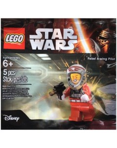 Конструктор Star Wars polybag 5004408 Пилот А крылого истребителя 5 дет Lego