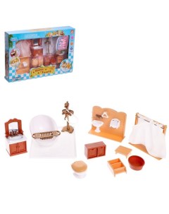 Мебель для кукол 2612195 Ванная комната Кнр