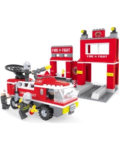 Конструктор Пожарная бригада Станция 301 деталь Ausini