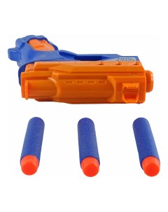 Пистолет игрушечный с пулями 15 см Nobrand