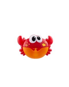 Детская игрушка для купания Краб с пузырьками Пенный генератор Bubble Crab Красный Fiveplus