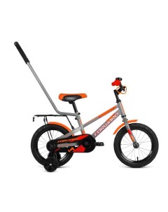 Велосипед Meteor 20 21 г 14 Серый Оранжевый 1BKW1K1B1024 Forward