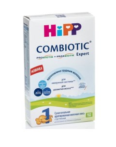 Сухая смесь 1 Combiotic Expert молочная начальная адаптированная с 0 месяцев 300 г Hipp