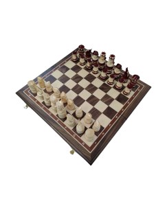 Шахматы ручной работы Матросы на доске из ореха 50х50 см ver24ls09 Lavochkashop