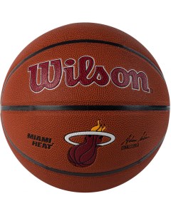 Баскетбольный мяч NBA Miami Heat WTB3100XBMIA размер 7 Wilson