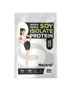 Протеин изолят соевого белка 1000г Missis shake