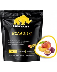 BCAA 500 г peach passion fruit Prime kraft