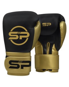 Боксерские перчатки для спаррингов PSTL2 Черный Желтый 16 унций Sp
