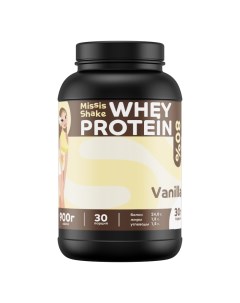 Протеин Концентрат сывороточного белка со вкусом Ваниль 900г Missis shake