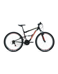 Велосипед Raptor 1 0 18 скоростей ростовка 18 чёрный красный 27 5 2022 Forward