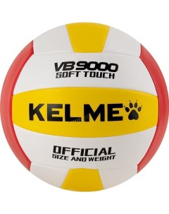 VB9000 Мяч волейбольный Белый Желтый Красный 5 Kelme