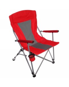 Кресло складное PREMIUM 90х50х60 красный черный 702391 Kutbert