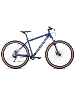 Велосипед Buran 29 2 0 Disc 2021 19 синий серебристый Forward