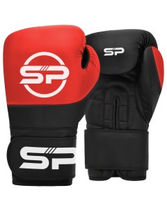 Боксерские перчатки BGM T9 Черные Красные 12 унций Sp