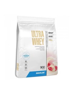 Протеин Ultra Whey 900 г white chocolate raspberry Maxler