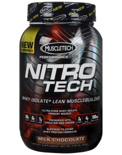 Протеин Nitro Tech Performance Series 907 г milk chocolate Muscletech