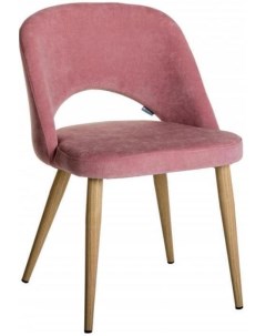 Кресло Lorens розовый натуральныйальный ДУб Helvant