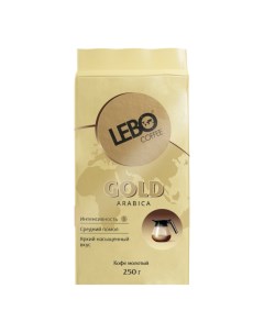 Кофе Gold молотый 250 г Lebo