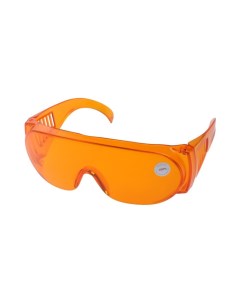 Очки защитные оранжевые открытого типа ударопрочный материал Tundra