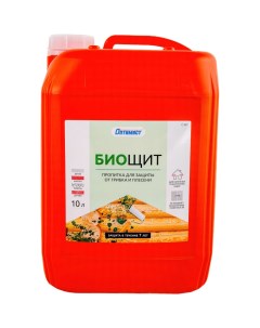 Пропитка Биощит для защиты от грибка и плесени С401 10 л OPI010 Оптимист