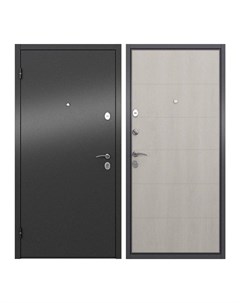 Дверь входная Mastino для квартиры металлическая Family Eco 960х2050 левый серый бежевый Mastino стальные двери