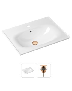 Комплект 2 в 1 Bathroom Sink 21520875 врезная раковина донный клапан Lavinia boho