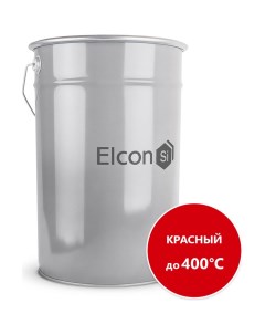 Термостойкая эмаль КО 811 красная 25 кг 00 00001479 Elcon