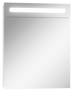 Шкаф зеркало Аврора 55 левый с подсветкой LED Domino