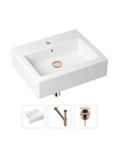 Комплект 3 в 1 Bathroom Sink 21520661 раковина 50 5 см сифон донный клапан Lavinia boho