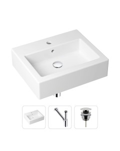 Комплект 3 в 1 Bathroom Sink 21520655 раковина 50 5 см сифон донный клапан Lavinia boho
