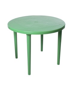 Стол для дачи обеденный 217530 90х90х72 см зеленый Стандарт пластик