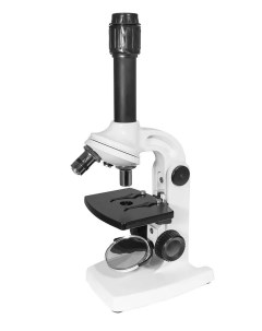 Микроскоп 2П 1 80 400 белый Юннат