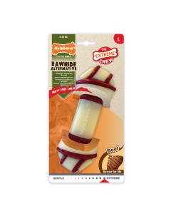 Развивающая игрушка для собак Rawhide Knot Bone Beef разноцветный 5 см Nylabone
