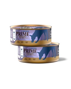 Консервы для собак курица тунец 2шт по 325г Prime