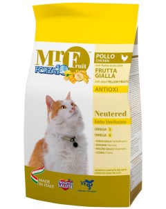 Сухой корм для кошек Mr Fruit для стерилизованных курица 2 шт по 1 5 кг Forza10