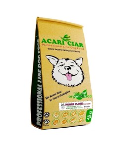 Сухой корм для собак POWER FLOCK Holistic телятина ягненок мини гранулы 15 кг Acari ciar