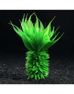 Искусственное растение для аквариума и террариума 30 см 2 шт Пижон аква