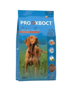 Сухой корм для собак ProХвоcт мясное ассорти 0 5 кг Proхвост