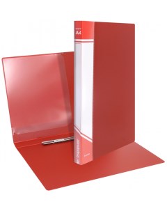 Папка скоросшиватель А4 красный пластик 700 мкм набор из 16 шт Informat