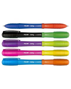 Ручка шариковая Sway Combi Duo 973911 разноцветные 1 мм 1 шт Milan